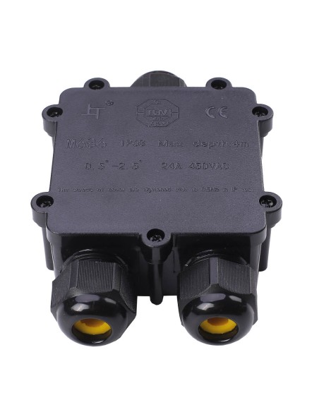 CAJA CONEXION ESTANCA Y + REGLETA IP68