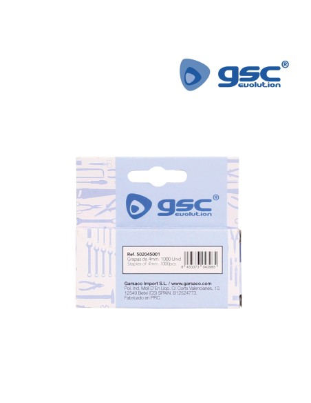 CAJA DE 1000 GRAPAS 4MM