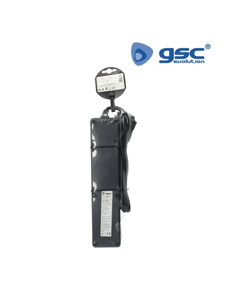 BASE MULTIPLE 3T + 2 USB + INT. (3X1.5MM) 1,4M