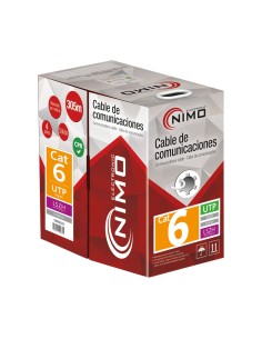 Câble de données UTP rigide CAT.6 pour intérieur LSZH 305M WIR9029