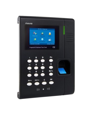 CONTROL DE PRESENCIA - HUELLA, TARJETA EM Y PIN - 3.000 GRABACIONES | 100.000 REGISTROS - TCP/IP Y USB - 128 X 64 LCD | 8 MODOS