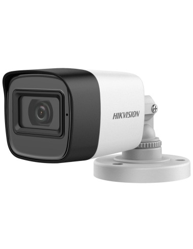 HIKVISION - CÁMARA BULLET 4EN1 GAMA CORE - RESOLUCIÓN 1080P, HIGH PERFORMANCE CMOS - LENTE 3.6 MM | EXIR IR ALCANCE 30 M - AUDIO