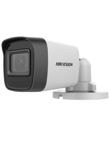 HIKVISION - CÁMARA BULLET 4EN1 GAMA CORE - RESOLUCIÓN 5 MEGAPÍXEL - LENTE 2.4 MM - EXIR IR ALCANCE 20 M - IMPERMEABLE IP67