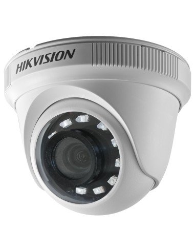 HIKVISION - CÁMARA DOMO 4EN1 GAMA VALUE - RESOLUCIÓN 1080P (1920X1080) - LENTE 2.8 MM - IR ALCANCE 20 M - PLÁSTICO, APTO PARA IN