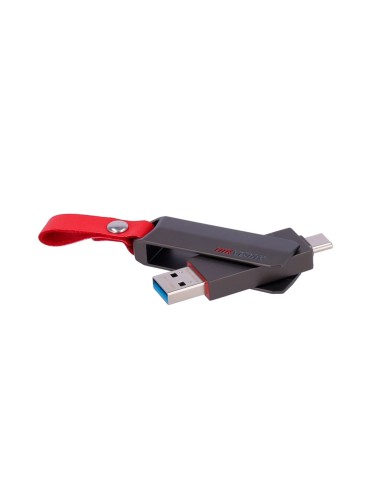 PENDRIVE USB HIKVISION - CAPACIDAD 128 GB - INTERFAZ USB TIPO C 3.2 - VELOCIDAD MÁXIMA LECTURA/ESCRITURA 120/45 MB/S - DISEÑO RO