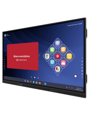 PANTALLA INTERACTIVA IBOARD 65&#039;&#039; 4K - RESOLUCIÓN 3840X2160 - ENTRADAS HDMI, VGA, DP, TYPE-C, LAN, USB, OPS - ÁNGULO DE