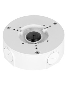 ANSCHLUSSBOX - FÜR BULLET- ODER DOME-KAMERAS - GEEIGNET FÜR DEN AUßENBEREICH - DECKEN- ODER WANDINSTALLATION - KABELSTIFT - FARB