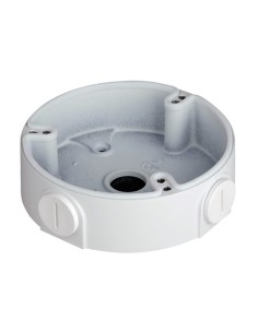 JUNCTION BOX - FOR DOME CAMERAS - SUITABLE FOR OUTDOOR USE - WALL OR CEILING INSTALLATION - CABLE PASS - COLOR WHITE 32 (H) X 1