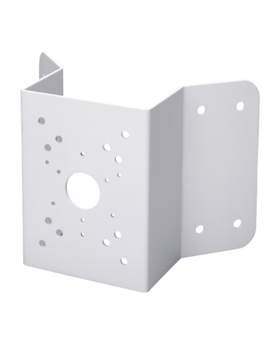 SOPORTE PARA ESQUINA - ÁNGULO DE APERTURA 90º - APTO PARA USO EN EXTERIOR - ACERO ELECTROGALVANIZADO - COLOR BLANCO | 170 (AL) X