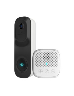 VICOHOME VIDEOTIMBRE 3MPX WIFI  -  SENSOR PIR / DETEÇÃO INTELIGENTE (NUVEM) - BATERIA 5200 MAH OU FONTE DE ALIMENTAÇÃO COM FIOS