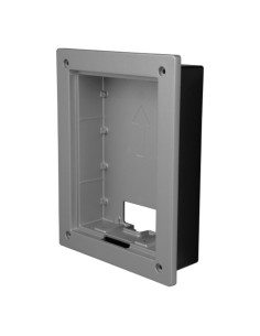 X-SECURITY - CAJA DE REGISTRO PARA XS-V2202E-(X) - UN MODULO - 162,9MM (AL) X 128,9MM (AN) X 35MM (FO) - EMBELLECEDOR INCLUIDO D