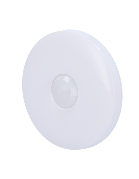 DETECTOR CABLEADO DE TECHO DOBLE TECNOLOGÍA - ALCANCE DETECCIÓN 12 M - RESISTENCIAS FIN DE LÍNEA (EOL) SELECCIONABLES - ALIMENTA