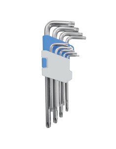 JUEGO DE LLAVES 9 TORX SET DE MANO T10 A T50