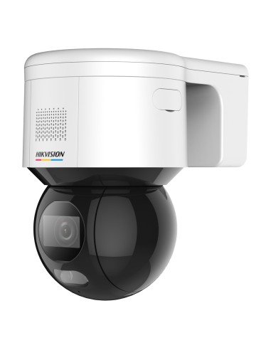 DOMO MOTORIZADO IP HIKVISION - GAMA VALUE - 4 MP | LENTE 4.0 MM - IR 30 M | WDR 120 DB | ACUSENSE - POE | H.265+| IP66 | CAPTURA