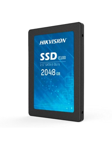 DISCO DURO HIKVISION SSD 2.5&QUOT; - CAPACIDAD 2 TB - INTERFAZ SATA III - VELOCIDAD DE ESCRITURA HASTA 430 MB/S - VIDA ÚTIL DE L