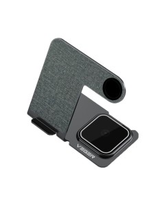 CHARGEUR SANS FIL VEGER - PUISSANCE 15W - ENTRÉE USB-C - CHARGE RAPIDE - SORTIES: SMARTPHONE, AIRPODS ET APPLE WATCH - COULEUR 