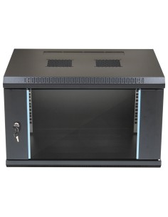 RACK DE PARED 6U 19" 600x450x370 (Rack Montado)