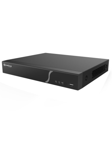 SAFIRE SMART - GRABADOR NVR PARA CÁMARAS IP GAMA B2 - 8CH PUERTOS POE / COMPRESIÓN H.265S / 1HDD - RESOLUCIÓN HASTA 12MPX / ANCH