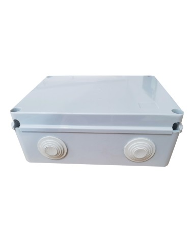 CAJA DE CONEXIONES ESTANCA 300x220x120mm IP55 GRIS