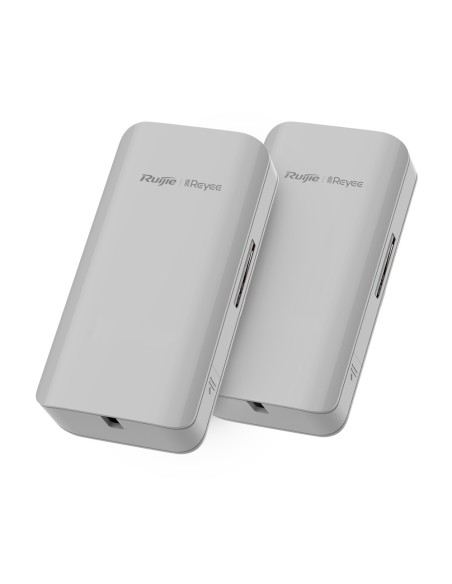 REYEE - LIAISON SANS FIL JUSQU'À 500M - FRÉQUENCE 2,400 GHZ 2,483 GHZ - BASÉ SUR 802.11 B/G/N - IP55, APTE POUR EXTÉRIEURS - 2 