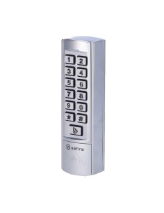 CONTROL DE ACCESO AUTÓNOMO - ACCESO POR TARJETA EM Y PIN - SALIDA DE RELÉ, PULSADOR Y TIMBRE - WIEGAND 26 | DISEÑO COMPACTO - CO