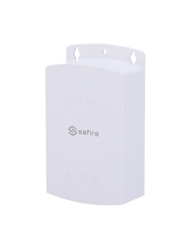 SAFIRE EXTENSOR POE DE EXTERIOR - AMPLÍA ALCANCE ALIMENTACIÓN POE HASTA 650 METROS - 2 PUERTOS POE OUT + 1 UPLINK RJ45 POE IN -