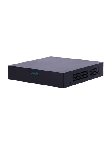 GRABADOR NVR PARA CÁMARAS IP - UNIARCH - 8 CH VÍDEO / COMPRESIÓN ULTRA 265 / POE - HDMI 4K Y VGA - RESOLUCIÓN MÁXIMA 6 MPX - ADM