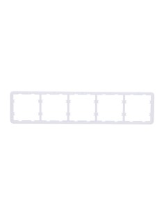 MARCO PARA CINCO DISPOSITIVOS - COMPATIBLE CON 2 X AJ-SIDEBUTTON - COMPATIBLE CON 3 X AJ-CENTERBUTTON - AJAX - LIGHTSWITCH FRAME