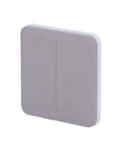 PANEL TÁCTIL PARA INTERRUPTOR DE LUZ DOBLE  - COMPATIBILIDAD CON AJ-LIGHTCORE-2G - RETROILUMINACIÓN LED - PANEL TÁCTIL SIN CONTA