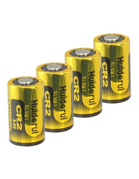 HUIDERUI - PACK DE PILAS CR2 - 10 UNIDADES - VOLTAJE 3.0 V - LITIO - CAPACIDAD NOMINAL 850 MAH - COMPATIBLE CON PRODUCTOS DEL CA