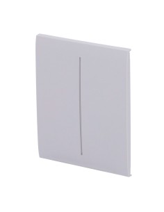 PANEL TÁCTIL PARA INTERRUPTOR DE LUZ DOBLE  - COMPATIBLE CON AJ-LIGHTCORE-2G - RETROILUMINACIÓN LED - PANEL TÁCTIL CENTRAL SIN C