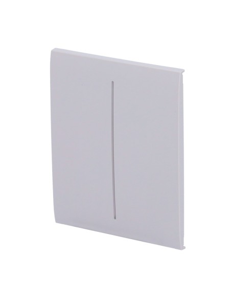 PANEL TÁCTIL PARA INTERRUPTOR DE LUZ DOBLE  - COMPATIBLE CON AJ-LIGHTCORE-2G - RETROILUMINACIÓN LED - PANEL TÁCTIL CENTRAL SIN C