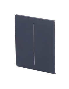 PANEL TÁCTIL PARA INTERRUPTOR DE LUZ DOBLE  - COMPATIBLE CON AJ-LIGHTCORE-2G - RETROILUMINACIÓN LED - PANEL TÁCTIL CENTRAL SIN C