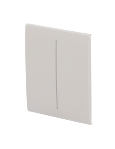 PANEL TÁCTIL PARA INTERRUPTOR DE LUZ DOBLE  - COMPATIBLE CON AJ-LIGHTCORE-2G - RETROILUMINACIÓN LED - PANEL TÁCTIL CENTRAL SIN C