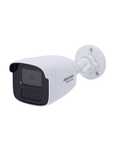 CÁMARA BULLET IP HIKVISION - GAMA HIWATCH - 8 MP | LENTE 4.0 MM - IR 50 M | DWDR  - POE | H.265+ | IP67 - WEB, SOFTWARE CMS, SMA