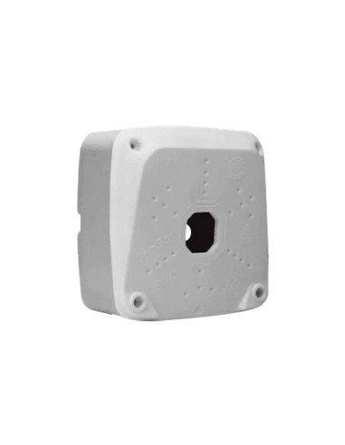 CAJA DE CONEXIONES INCLINADA 11 GRADOS - APTA PARA USO EXTERIOR - FABRICADA EN PLÁSTICO - COLOR BLANCO - 135 MM (AL) X 135 MM (A