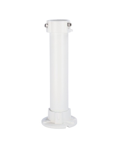 SOPORTE TECHO - ALTURA 25 CM - APTO PARA USO EN INTERIOR Y EXTERIOR - CARGA MÁXIMA 11 KG - COLOR BLANCO - FABRICADO EN METAL