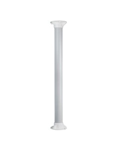 CEILING BRACKET - HEIGHT 100 CM - FOR INTERIOR USE - WHITE COLOUR - MADE OF PLASTIC