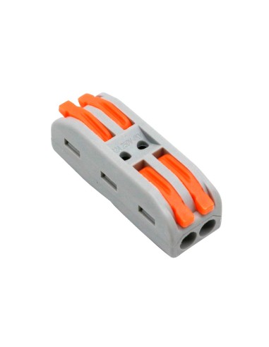 SAFIRE -  CONECTOR DE CABLE - 2 ENTRADA Y 2 SALIDAS  - CALIBRE DEL CABLE 28 ~ 12AWG - SECCIÓN 0,08 ~ 4MM²  - 10 UNIDADES