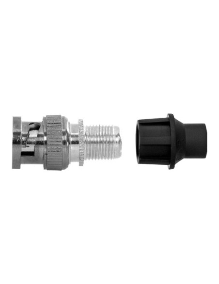 CONECTOR BNC MACHO - SIMPLE - RÁPIDO - REUTILIZABLE - RECICLABLE - COMPATIBILIDAD UNIVERSAL CON MICROCOAXIAL Y RG59