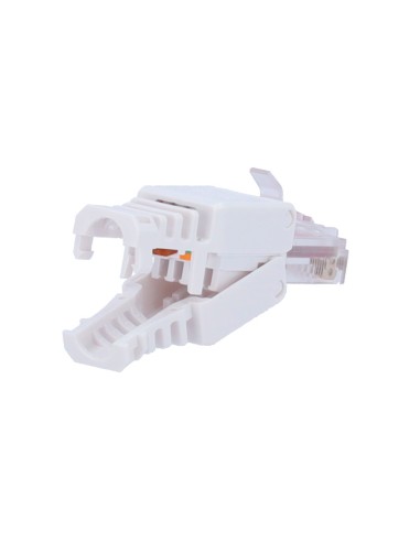 UTP CABLE CONNECTOR - OUTPUT CONNECTOR RJ45 - COMPATIBLE UTP CATEGORY 6 - EASY INSTALLATION WITHOUT TOOLS