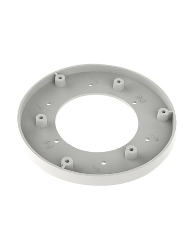 HIKVISION - ADAPTADOR  - SOPORTE DE TECHO - PARA CAMERA DOMO - ALEACIÓN DE ALUMINIO - COLOR BLANCO