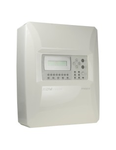CENTRAL CONVENCIONAL DE 8 ZONAS CON PANTALLA LCD - 2 SALIDA DE SIRENA - 2 SALIDAS DE ALARMA Y FALLO Y 2 SALIDAS DE RELÉ CONFIGUR