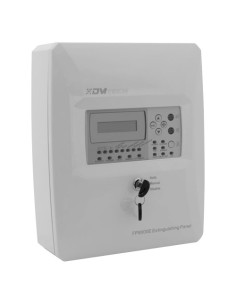 CENTRAL DE DETECCIÓN Y EXTINCIÓN CONVENCIONAL - 2 LÍNEAS DE EXTINCIÓN Y 1 ZONA CONVENCIONAL DE DETECCIÓN - 2 SALIDA DE SIRENA -