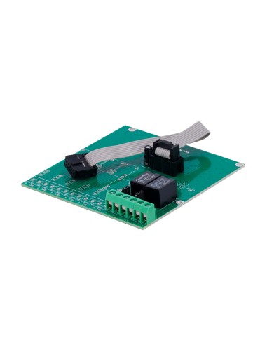 MÓDULO DE RELÉ CONVENCIONAL DMTECH - 2 SALIDAS DE RELÉ - HASTA 3A/125VAC O 3A/30VDC - ALIMENTADO DESDE LA CENTRAL - COMPATIBLE C