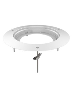 CEILING BRACKET - COMPATIBLE FOR DOMES - VALID FOR EXTERIOR USE - WHITE COLOUR - ALUMINIUM ALLOY