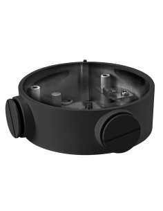 ANSCHLUSSBOX - FÜR BULLET-KAMERAS - GEEIGNET FÜR DEN AUßENBEREICH - DECKEN- ODER WANDINSTALLATION - FARBE SCHWARZ 36 (H) X 105 (