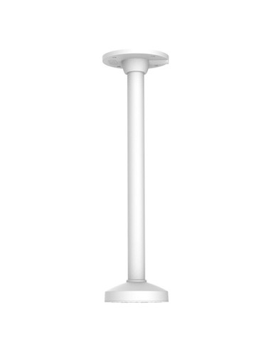 SOPORTE TECHO - ALTURA 545.7 MM - APTO PARA USO EN EXTERIOR - COLOR BLANCO - FABRICADO EN ALUMINIO - PASADOR DE CABLES