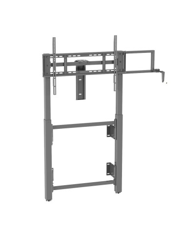 SOPORTE A SUELO Y PARED CON MANIVELA - ALTURA AJUSTABLE - HASTA 75&QUOT; - MAX PESO 80KG - VESA 900X600MM