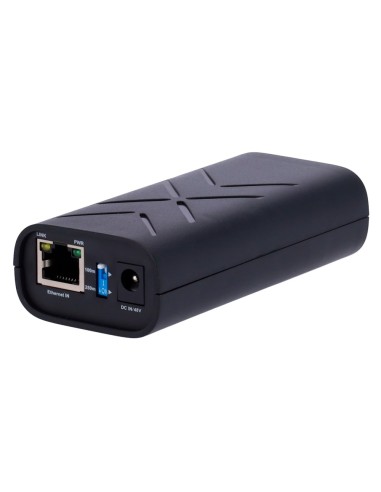 INYECTOR POE DUAL - ENTRADA RJ45 10/100/1000 MBPS - POTENCIA TOTAL 60 W - DISTANCIA MÁXIMA 100 M - POE/POE+ IEEE802.3AF/AT - EST